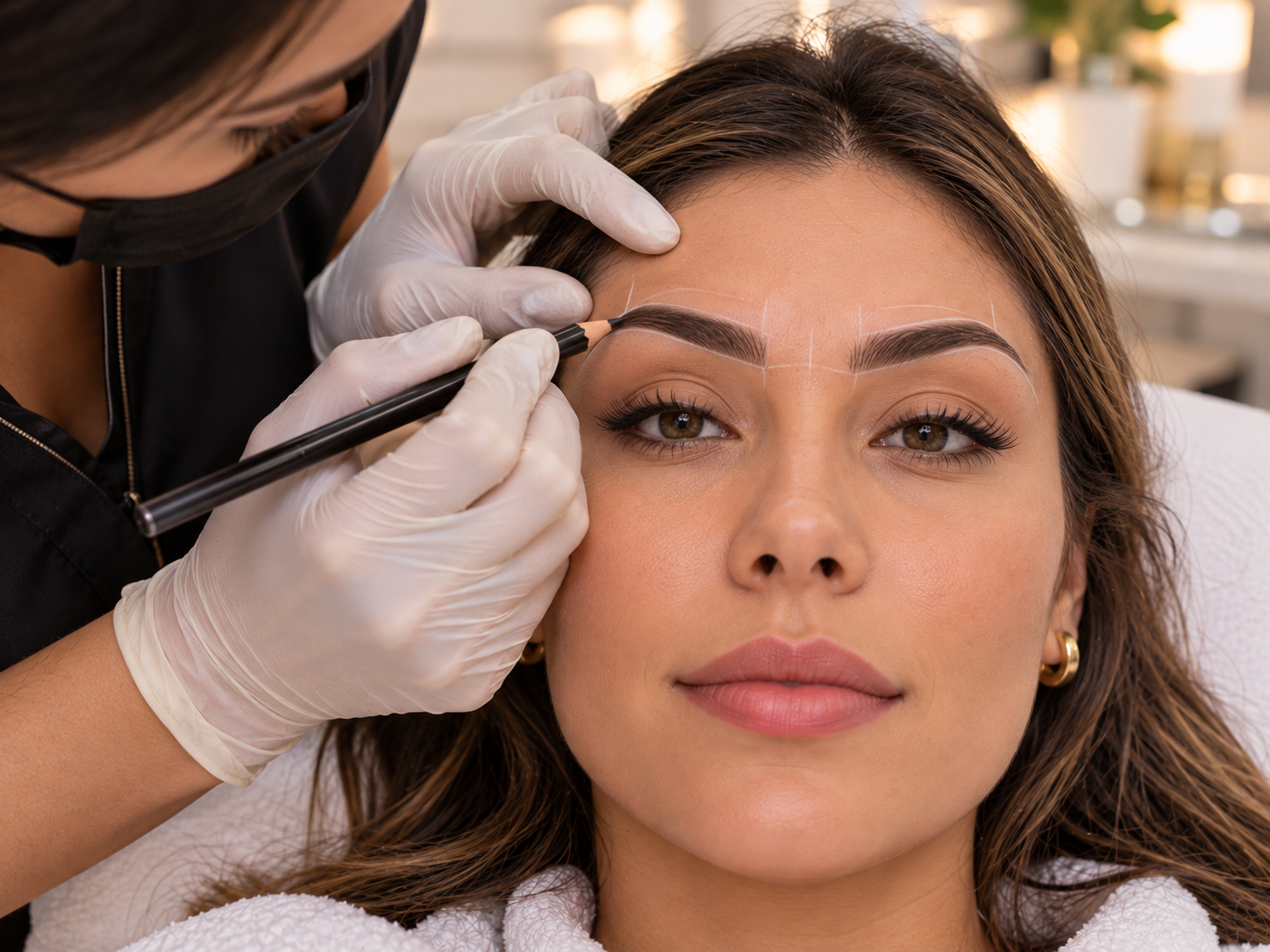Microblading en ceja completa