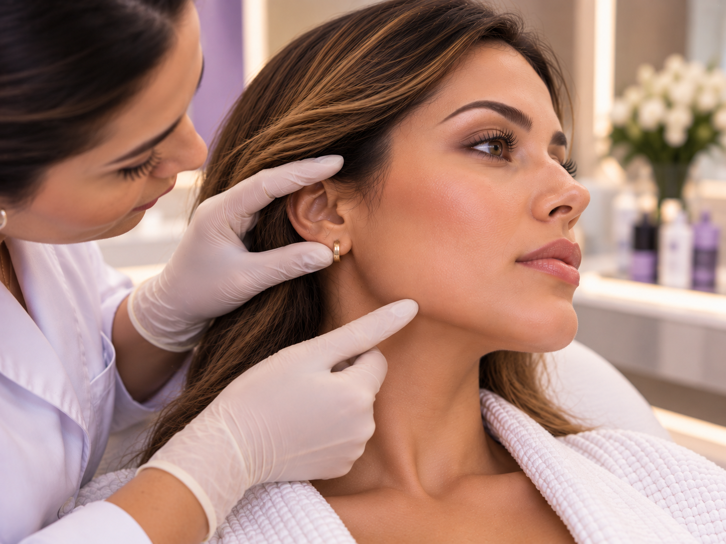 Tratamiento Radiesse en la zona mandibular